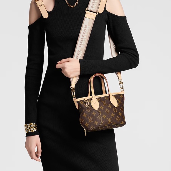 Louis Vuitton Neverfull BB, Monogram, Coated Canvas w/ Dust Bag - Picture 15 of 16